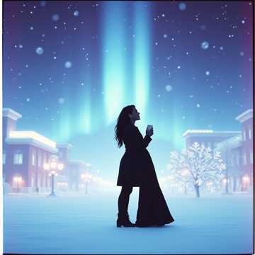 Falling Snow (Airi and Seo)