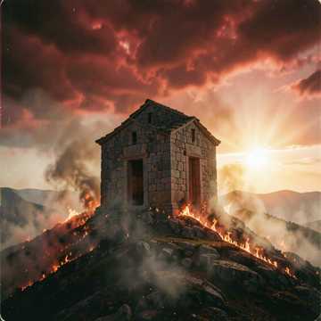 Debout dans le Feu